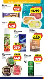 ALDI akciós újság hét 34 Oldal 29: Primana melegszendvicskrém €449,00, King's crown fehér bab €449,00