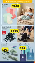 ALDI akciós újság Oldal 15: Aldi színes bevásárlótáska €399,00, Crane kar- és láberősítő €9.999,00