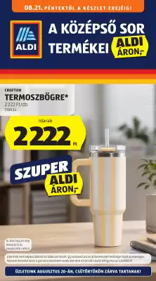ALDI (érvényes eddig: 31-08)