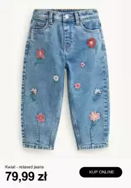 C&A gazetka tydzień 33 Strona 2: Spodnie jeansowe Kwiat relaxed jeans €79,99