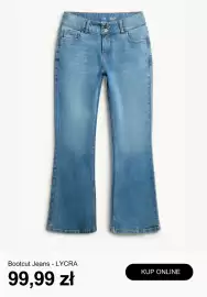 C&A gazetka tydzień 33 Strona 5: Spodnie jeansowe bootcut C & A LYCRA €99,99