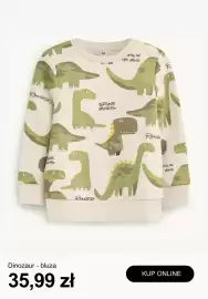 C&A gazetka tydzień 33 Strona 8: Bluza dziecięca Dinozaur C & A €35,99