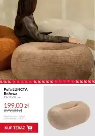 Homla gazetka tydzień 33 Strona 4: Pufa Luncta Beżowa €199,00