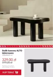 Homla gazetka tydzień 33 Strona 6: Stolik kawowy Alto lakierowany €329,00