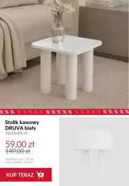 Homla gazetka tydzień 33 Strona 7: Stolik kawowy Druva €59,00