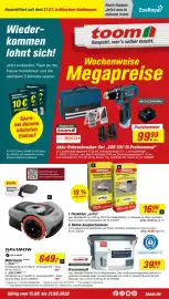Toom Baumarkt Prospekt woche 33 Seite 1