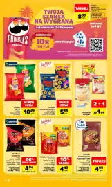 Carrefour gazetka tydzień 34 Strona 32: Chrupki MONSTER MUNCH €5,59, Chipsy LAY'S €10,49