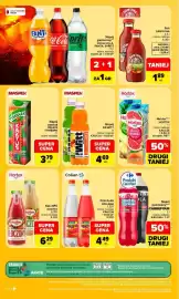 Carrefour gazetka tydzień 34 Strona 34: Oranżada HELLINA €4,49, Nektar Hortex €0,50