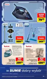 Carrefour gazetka Strona 13: Odkurzacz pionowy* SAMSUNG VS20B75BGR1 €999,00, Żelazko TEFAL FV1739EO VIRTUO €79,99