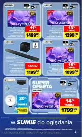 Carrefour gazetka Strona 3: Telewizor 55 SAMSUNG 55U8072F €1.499,00, Telewizor 43 €1.099,00