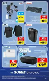 Carrefour gazetka Strona 9: Niszczarka HAMA CLASSIC €109,00, RIVACASE €89,99