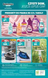 Biedronka gazetka Strona 6: EDEN Perfumy do tkanin Aqua €9,99, Myjka do okien MDS-01 €99,00