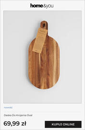 Home&You gazetka tydzień 33 Strona 10: Deska do krojenia Oval Nature Line home & you €69,99