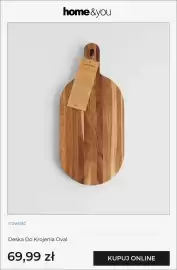 Home&You gazetka tydzień 33 Strona 10: Deska do krojenia Oval Nature Line home & you €69,99