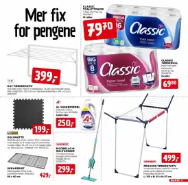 Jem & fix kundeavis uke 34 Side 11: CLASSIC TOALETTPAPIR €79,70, PICOBELLO M GULVVASKER €299,00
