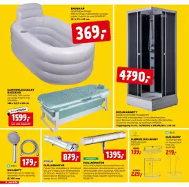 Jem & fix kundeavis uke 34 Side 12: DUSJSETT €179,00, BADEKAR €369,00