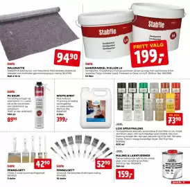 Jem & fix kundeavis uke 34 Side 15: SANDSPARKEL M ELLER LH €199,00, MALING & LAKKFJERNER €159,00