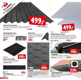 Jem & fix kundeavis uke 34 Side 6: TERMOTAKPLATE 10 MM, TAKPLATE BITUMEN €149,00
