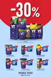 Rema 1000 kundeavis Side 2: Yt sjokopudding €16,70, Yt melk kakao €32,00