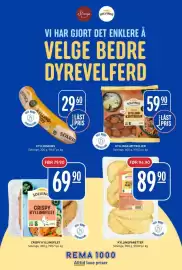 Rema 1000 kundeavis Side 7: Kyllingkorv €29,60, KYLLINGKJØTTBOLLER €59,90