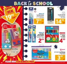 Trafic folder Pagina 10: Set van 2 inktwissers super sheriff €2,99, Vulpen vector €14,99
