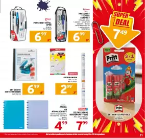 Trafic folder Pagina 11: Passerset technic compact €6,99, Set van 50 insteekhoezen €6,99