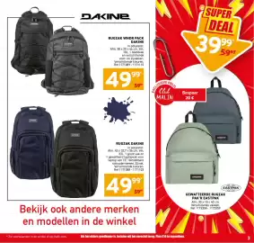 Trafic folder Pagina 3: Rugzak dakine €49,99, Rugzak wndr pack dakine €49,99