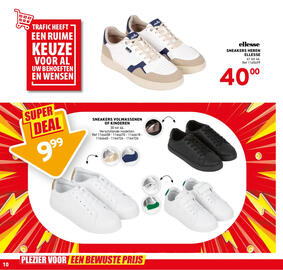 Trafic folder Pagina 10: Sneakers heren ellesse €40,00, Sneakers volwassenen of kinderen €9,99