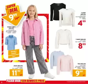 Trafic folder Pagina 2: T-shirt meisjes €8,99, T-shirt meisjes €4,99