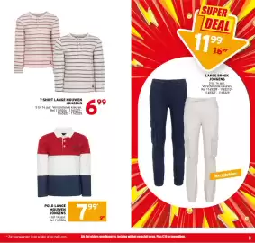 Trafic folder Pagina 3: Polo lange mouwen jongens €7,99, T-shirt lange mouwen jongens €6,99