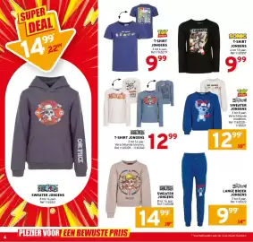 Trafic folder Pagina 4: T-shirt jongens €12,99, Stitch sweater jongens €12,99