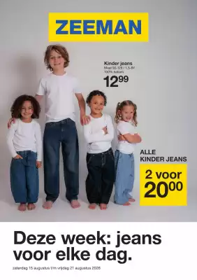 Zeeman (geldig t/m 21-08)