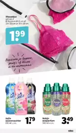 Wibra folder week 34 Pagina 2: Sofin wasverzachter €1,79, Robijn wasparfum €3,49