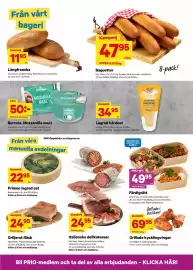 City Gross reklamblad Sida 6: Långfranska €11,95, Baguetter €47,95