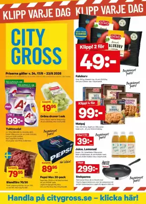 City Gross (giltig till och med 23-08)