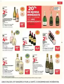 Catalogue Auchan page 11: Château du Grava €2,99, Studio by Miraval €4,80