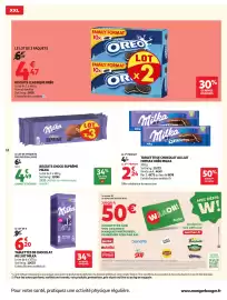 Catalogue Auchan page 12: Milka MMMAX OREO MILKA €2,24, Milka TABLETTES DE CHOCOLAT AU LAIT €6,20