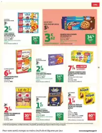 Catalogue Auchan page 13: LU Gâteau Napolitain €6,39, Pasquier BEIGNETS €1,57