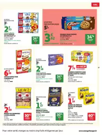 Catalogue Auchan page 13: LU Gâteau Napolitain €6,39, Pasquier BEIGNETS €1,57