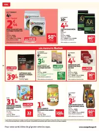 Catalogue Auchan page 14: ANDROS Bocal compote €1,59, Auchan Café moulu 100% Arabica classique €39,95