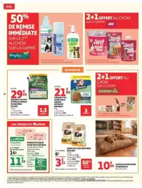 Catalogue Auchan page 16: RIGAMIX MENU MIX COCHON D'INDE €3,21, Brekkies Croquettes pour chien adulte €21,99