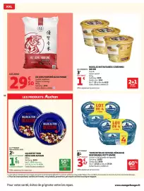 Catalogue Auchan page 18: Petit Navire Thon entier au naturel €3,47, MR MIN NOUILLES INSTANTANÉES CORÉENNES €1,00