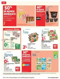 Catalogue Auchan page 24: Yoplait Panier €2,99, SPECIALITÉ LAITIÈRE ÉPAISSE LÉGÈRE €0,60