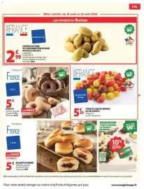 Catalogue Auchan page 29: Les 12 DONUTS €5,00, TOMATES CERISES ROUGES OU MÉLANGÉES €5,29