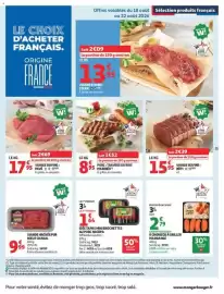 Catalogue Auchan page 31: Viande Bovine Pavé €17,95, Charal Viande hachée pur bœuf €9,99
