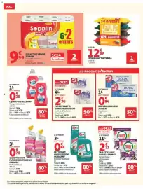 Catalogue Auchan page 4: AUCHAN Ultra Doux Papier Toilette €2,30, OURAGAN NETTOYANT CANALISATIONS €0,68
