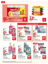 Catalogue Auchan page 4: AUCHAN Ultra Doux Papier Toilette €2,30, OURAGAN NETTOYANT CANALISATIONS €0,68
