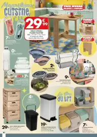 Catalogue La Foir'Fouille page 10: ÉGOUTTOIR 2 NIVEAUX €9,99, TOUR 3 TIROIRS BOIS CAGETTE €29,99
