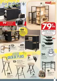 Catalogue La Foir'Fouille page 11: BLACKWOOD ÉTAGÈRE MICRO-ONDE €9,99, POÊLES ANTI-ADHÉSIVES €12,99