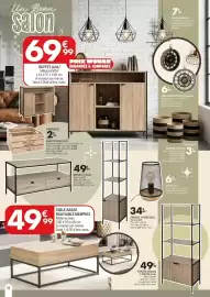 Catalogue La Foir'Fouille page 6: Aliaj étagère double 2 portes €49,99, Aliaj meuble tv €49,99